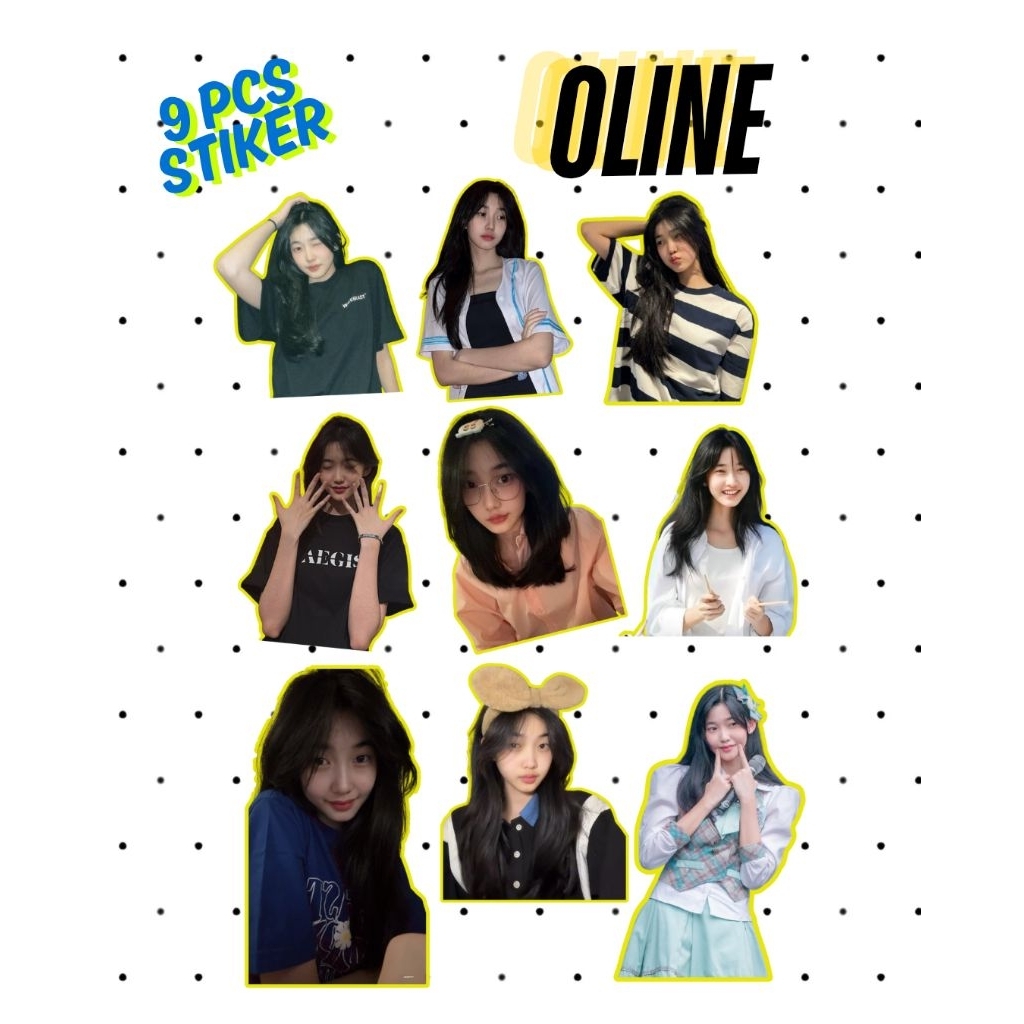

[ISI 9] Stiker JKT48 OLINE Waterproof Vinyl Doff – Kualitas Premium