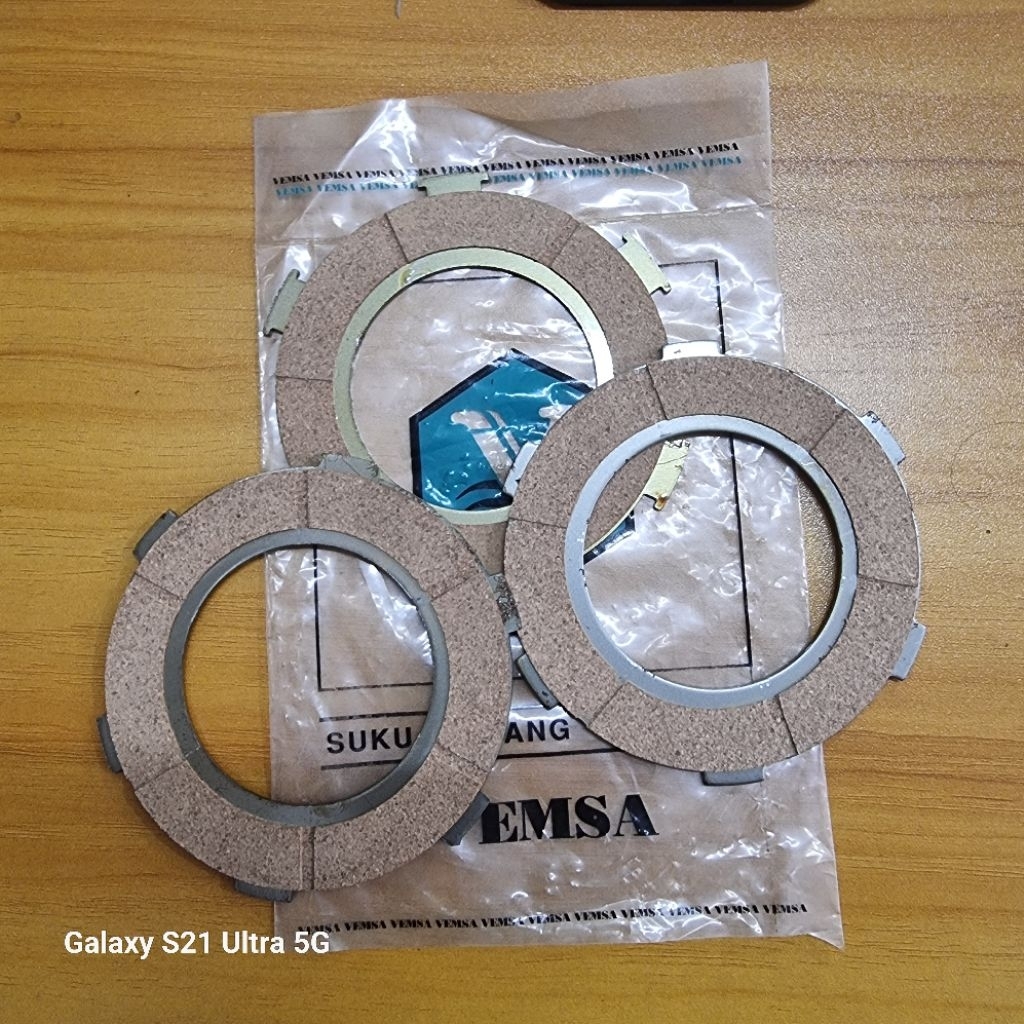 plat kopling kampas kopling vespa super sprint merk VEMSA