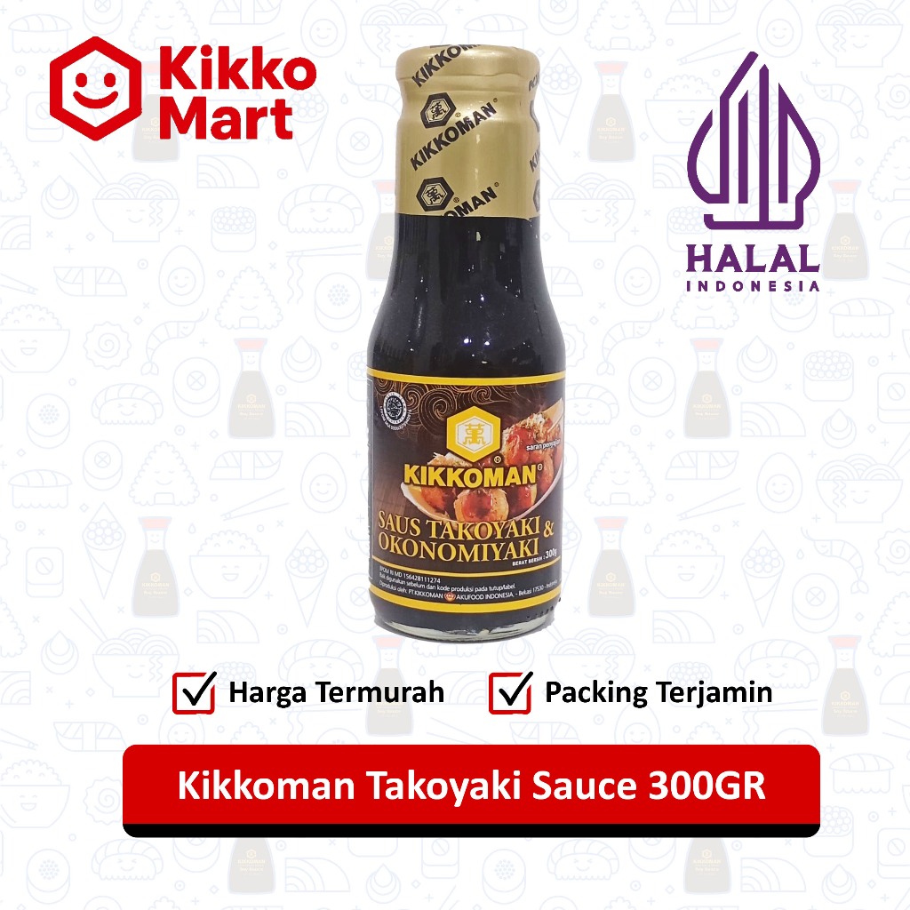 

Kikkoman Takoyaki Sauce Halal 300gr – Saus Gurih Manis Khas Jepang untuk Takoyaki, Okonomiyaki, dan Street Food Jepang