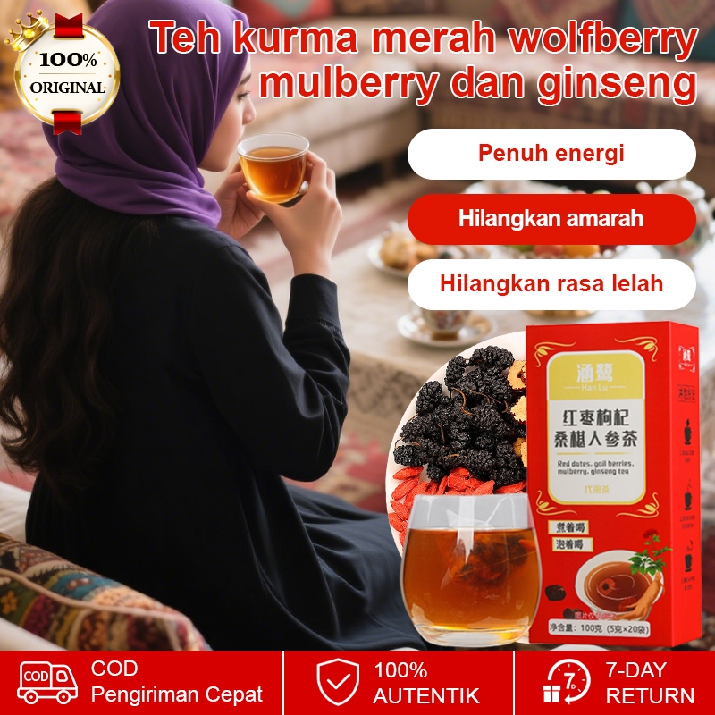 

❤️Beli 2 gratis 2❤️【Penguat Ginjal】Teh Goji, Murbei, dan Ginseng Teh Kesehatan Pria Teh untuk Menyehatkan Ginjal Mengatasi Kelelahan akibat Begadang Teh Kombinasi Ginseng Teh Herbal Tradisional Tiongkok