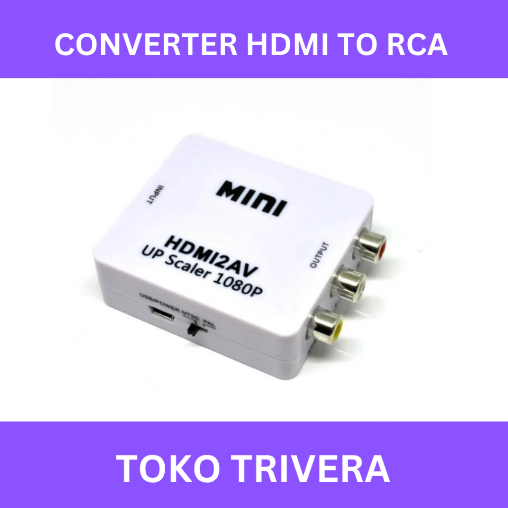 HDMI TO RCA / CONVERTER HDMI TO RCA
