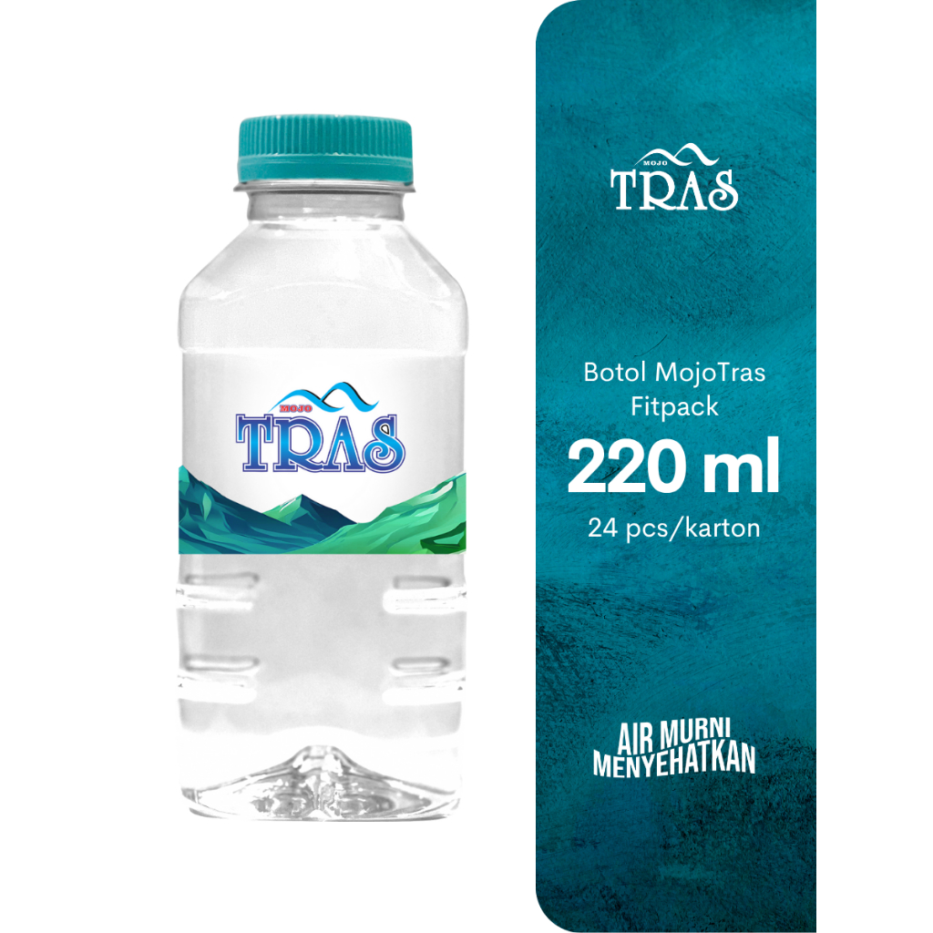 

Air Demineral Mojo Tras Botol "FitPack" 220ml