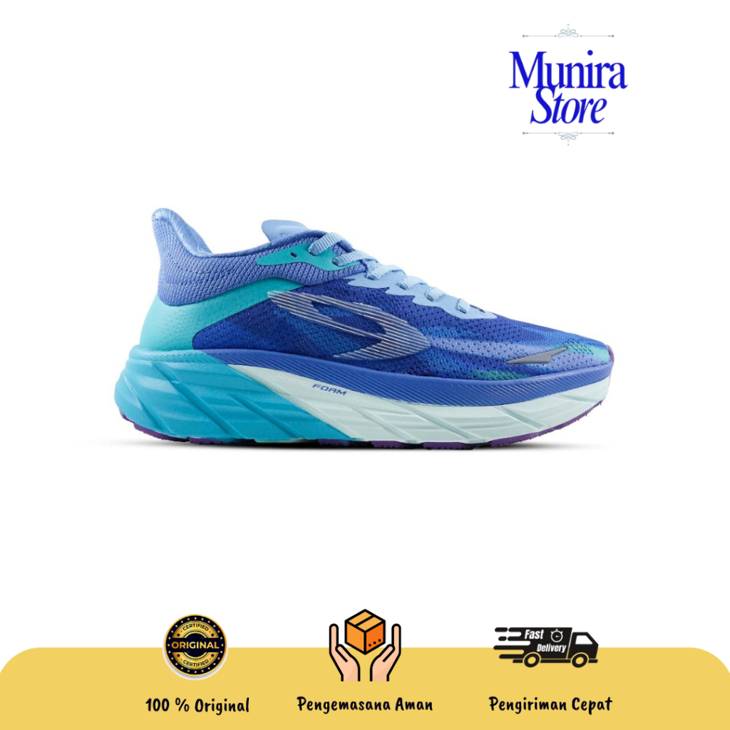 910 SEPATU LARI FUUTO REVENGE WOMEN’S BIRU TURQUOISE / NINETEN FUUTO ORIGINAL