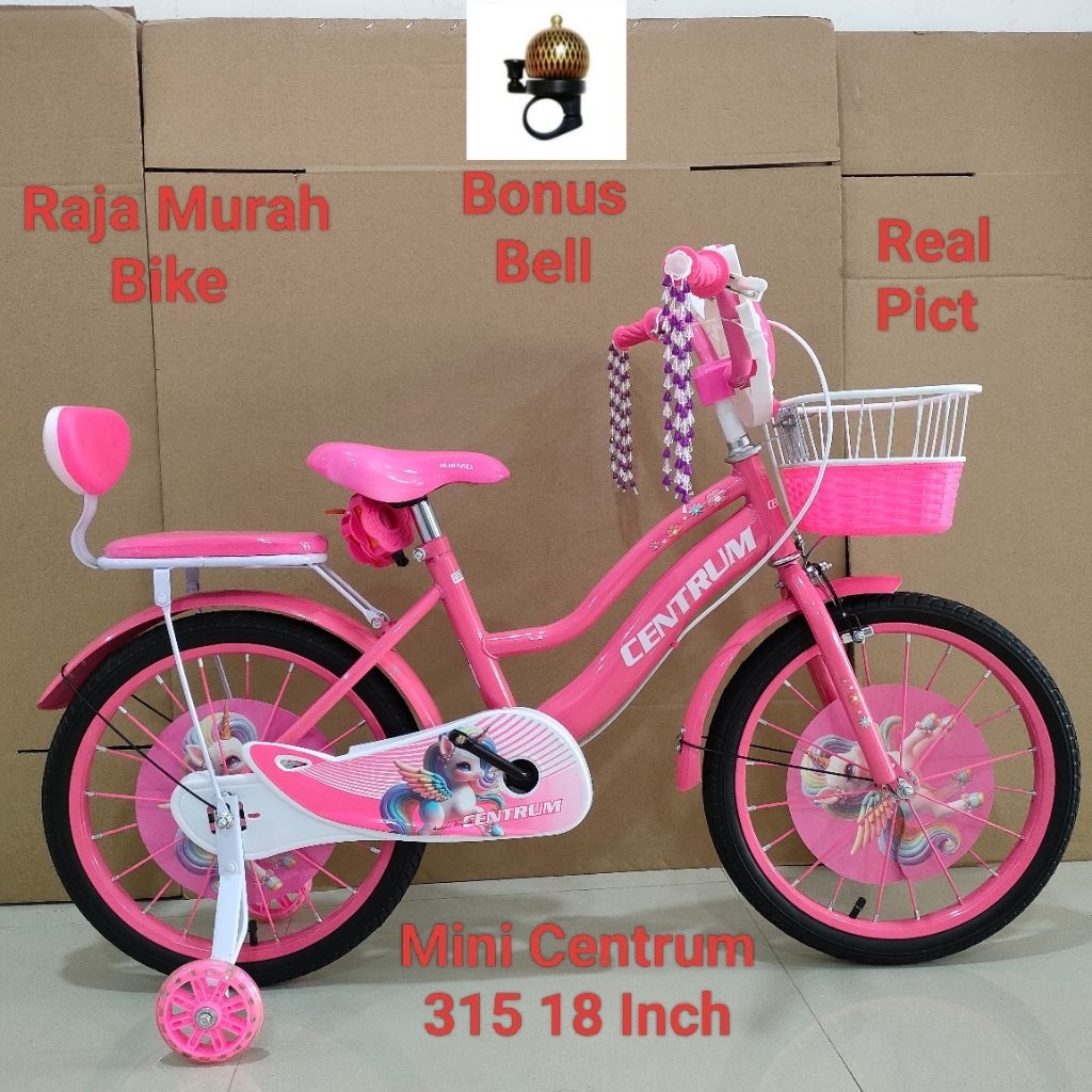 Sepeda Anak Mini 18 Inch Centrum 315 Sepeda Anak Perempuan 18 Inch Centrum Mini