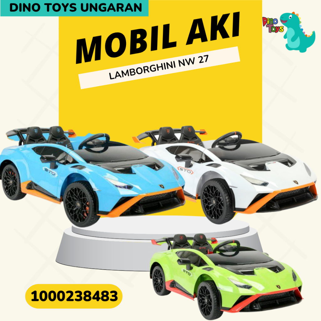 MOBIL AKI ANAK LAMBORGHINI HURACAN NUWA NW 27 OFFICIAL LISENSI NW27 NW-27 LAMBO