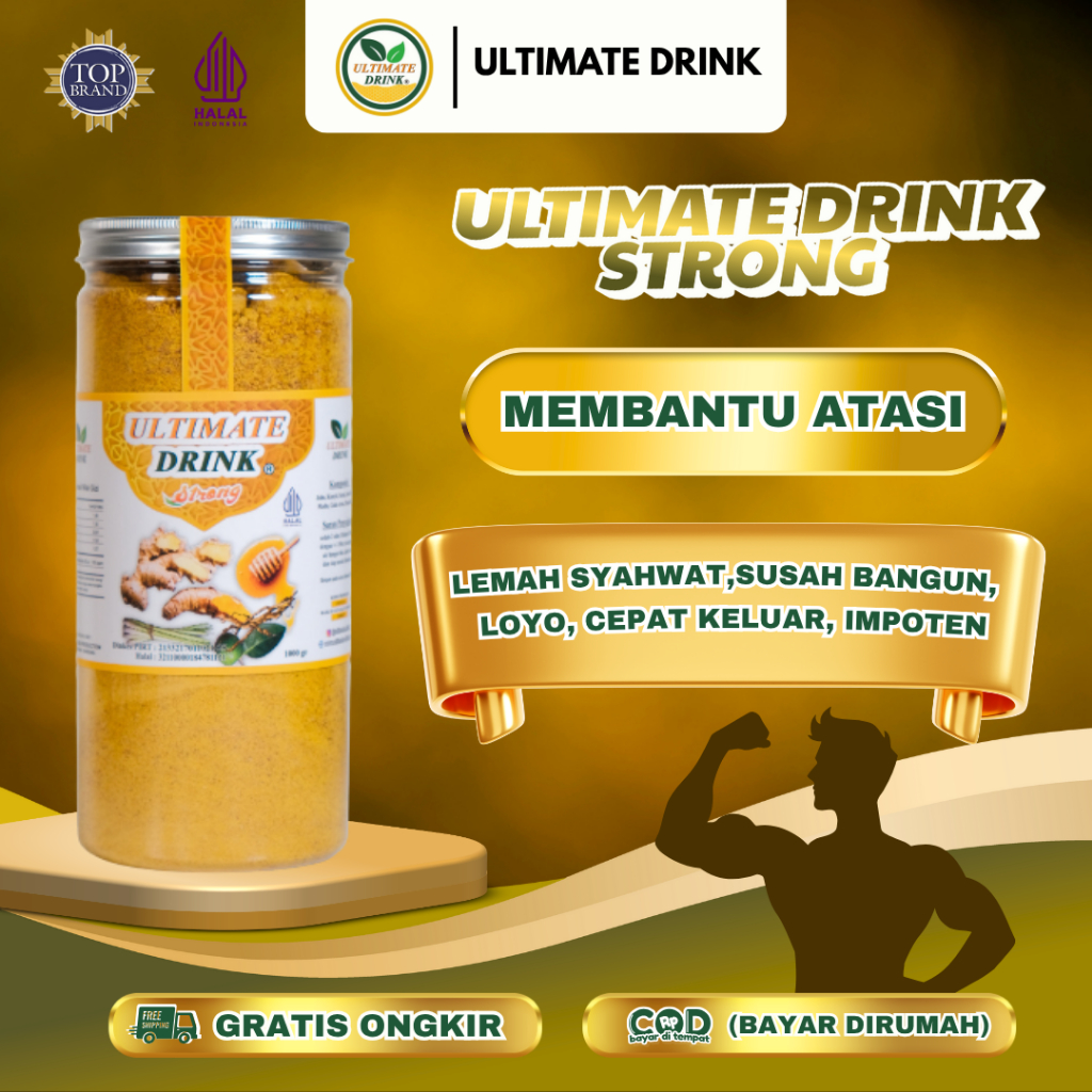 

Ultimate Drink - Strong Rempah Pria wanita | Herbal Stamina, Pasak Bumi, Untuk Suami Tangguh
