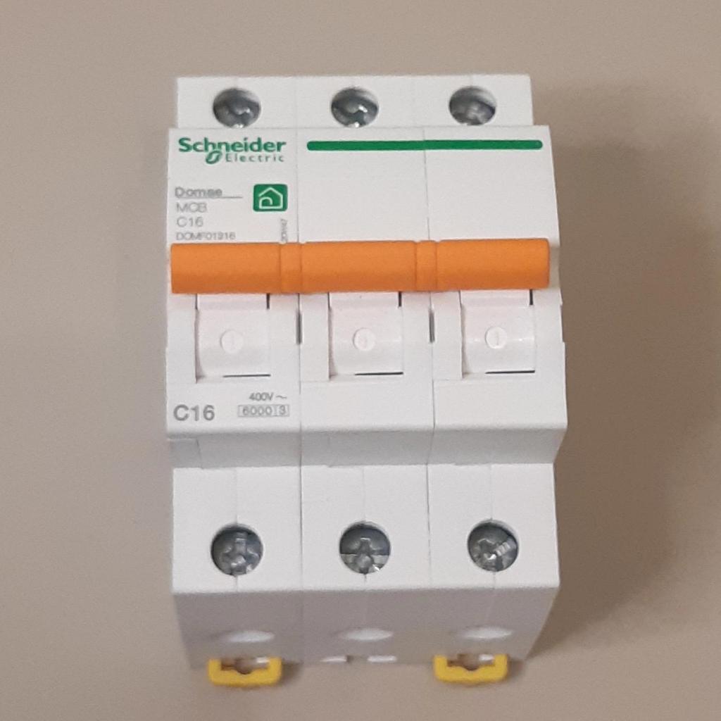 SCHNEIDER MCB 3P 16A DOMAE