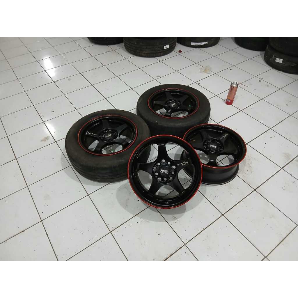 VELG SECOND HSR KAILOLO RING 15 R15 5X100 5X114 AVANZA XENIA INNOVA ALTIS SIENTA DLL
