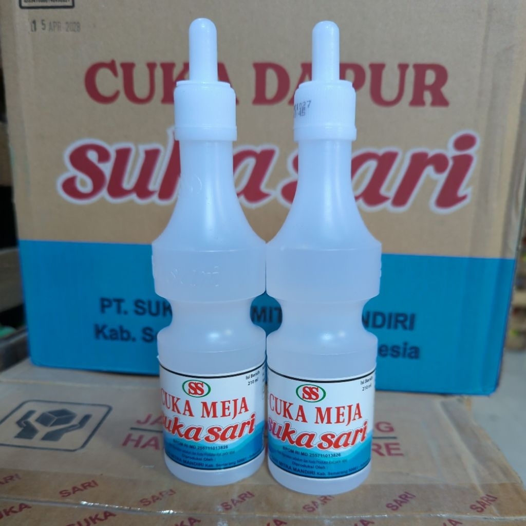 

Cuka meja suka sari 210 ml (6 botol)