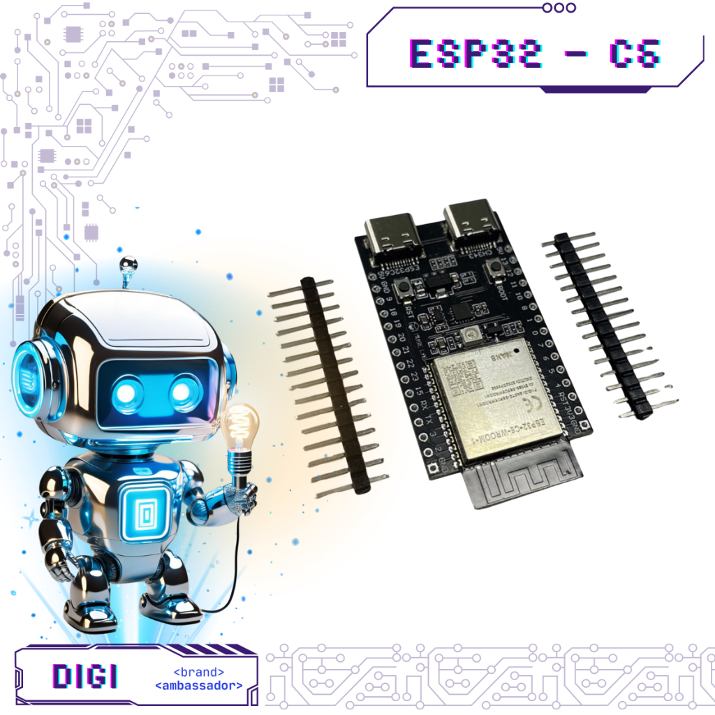 ESP32 Nano C6 - ESP 32 - Digibot
