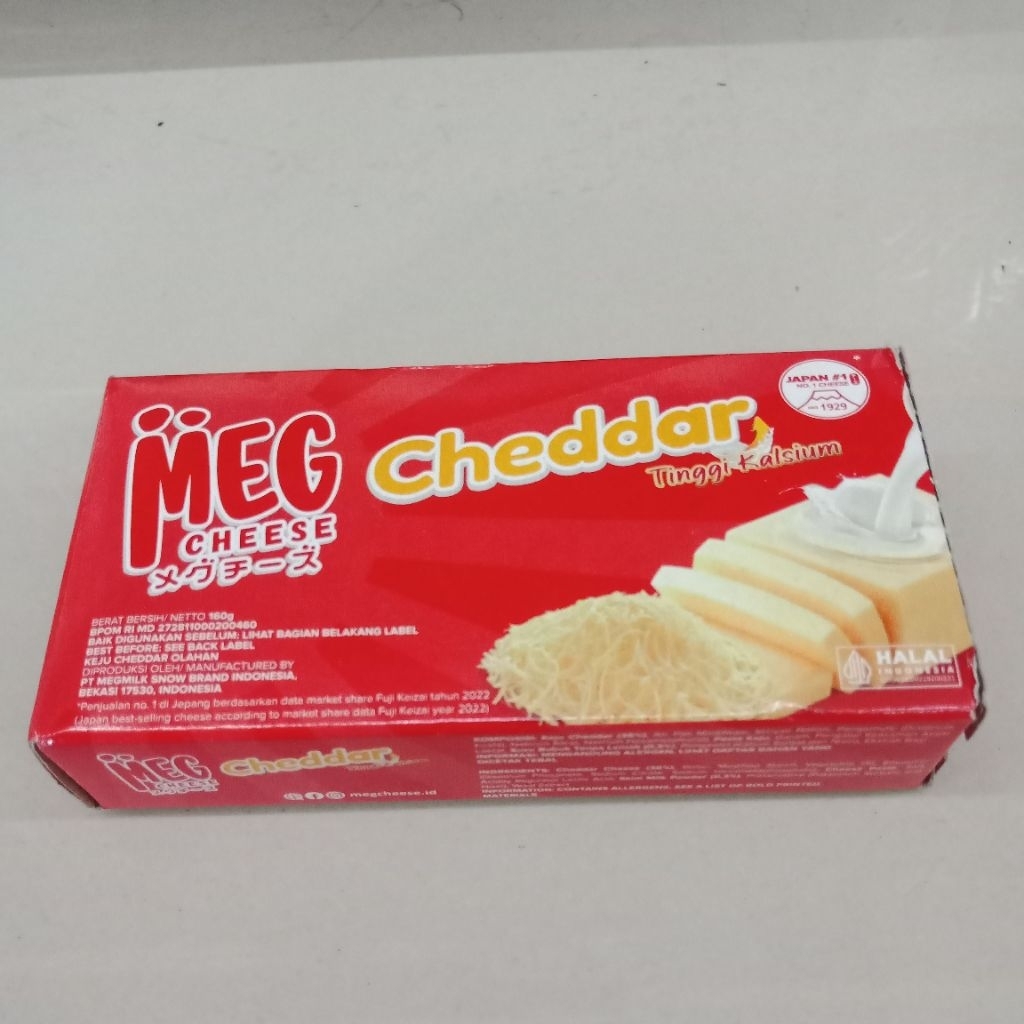 

Meg Cheddar Merah 160 Gram
