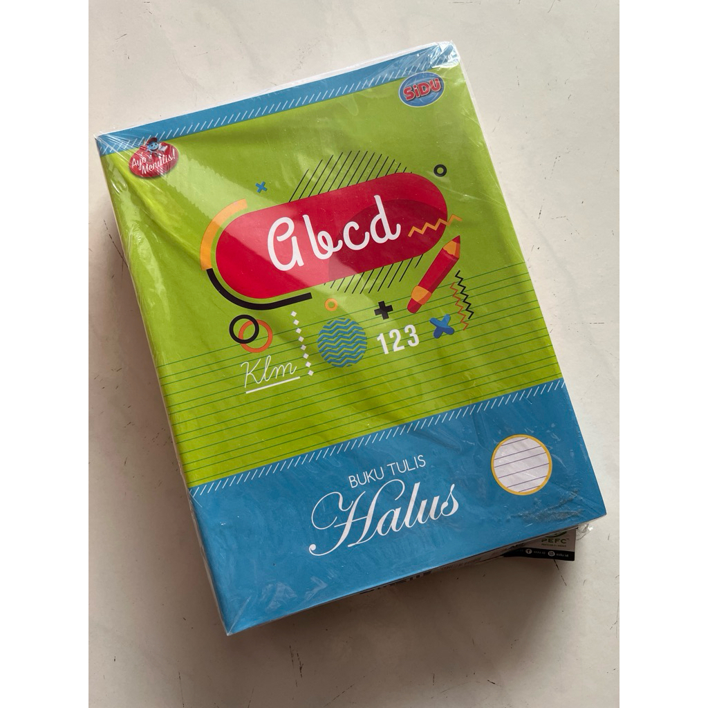 

Buku Tulis Halus 38 Lembar merek SIDU