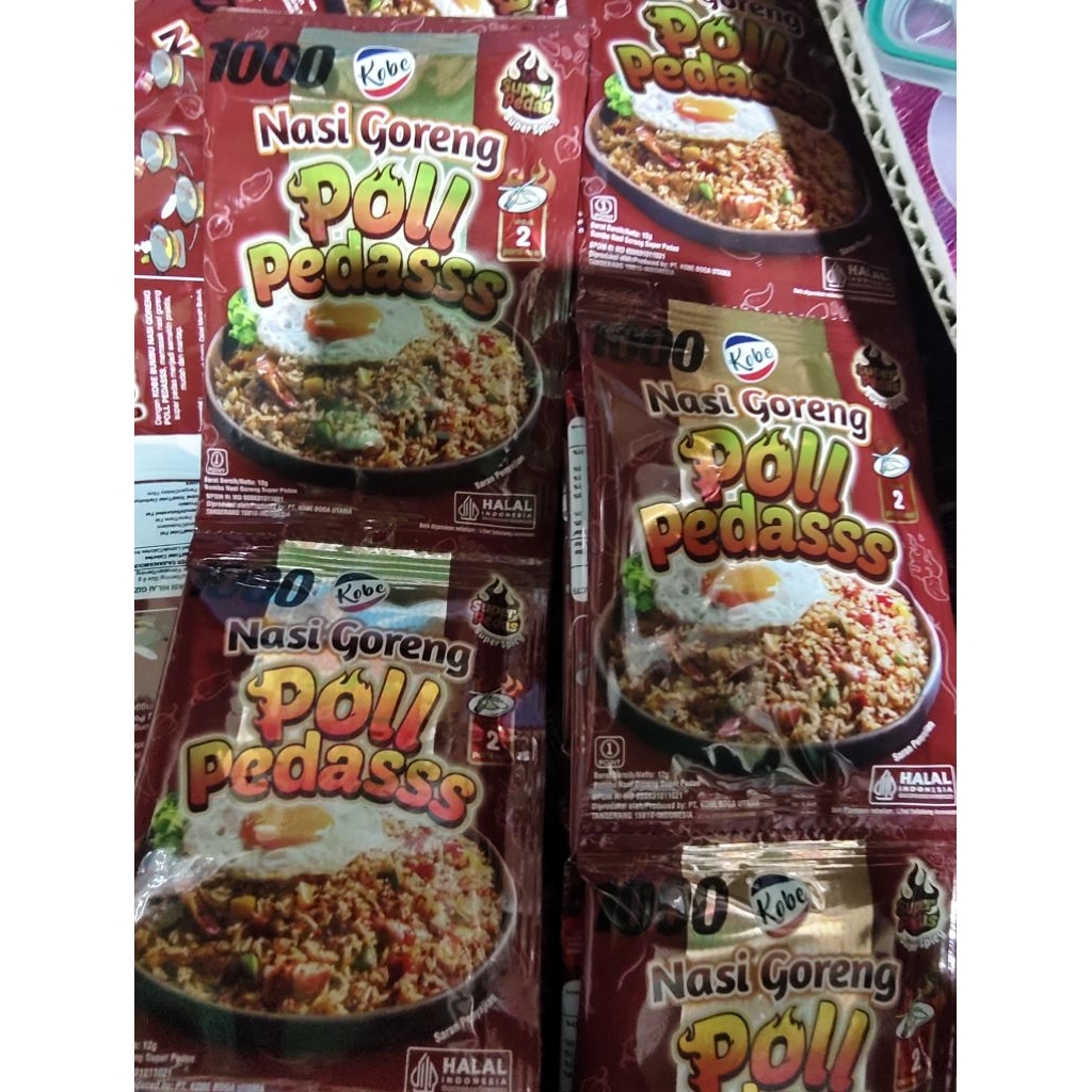 

KOBE NASI GORENG PEDAS POOL 12g
