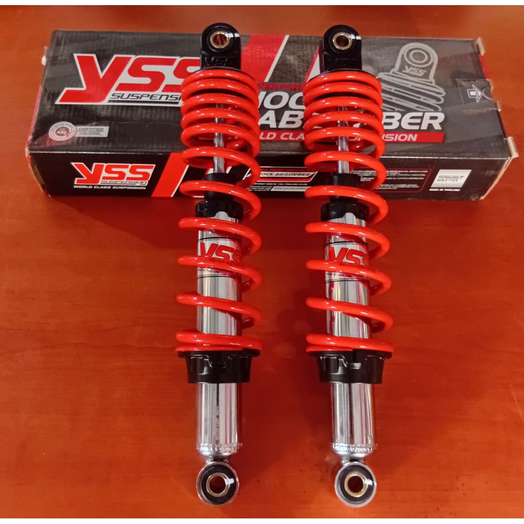 Shock YSS belakang ukuran 320 Red.