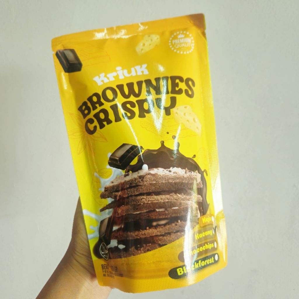 

Brownies Crispy / Brownies Kering