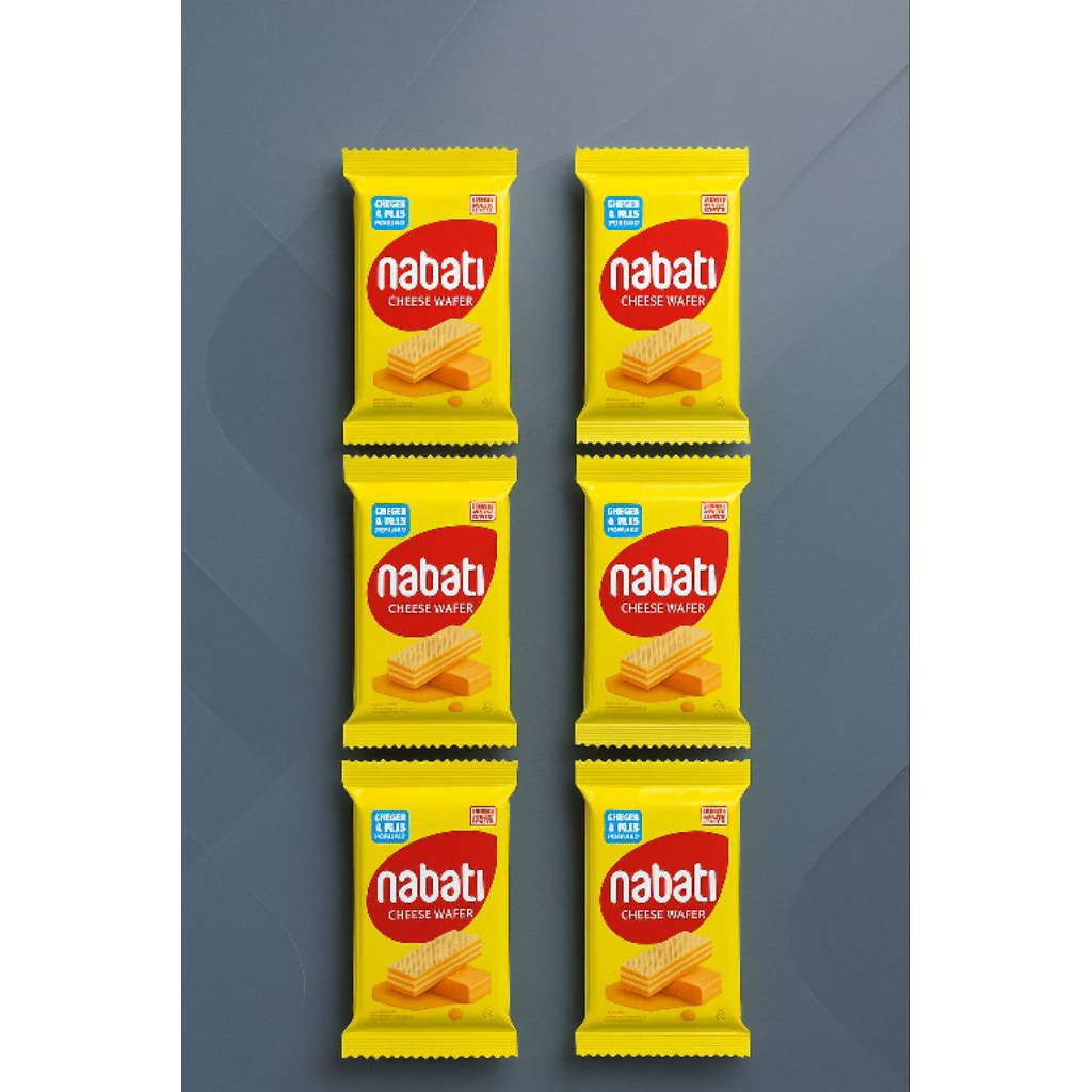

1 Sachet wafer Nabati random varian rasa cokelat/keju 20 gram