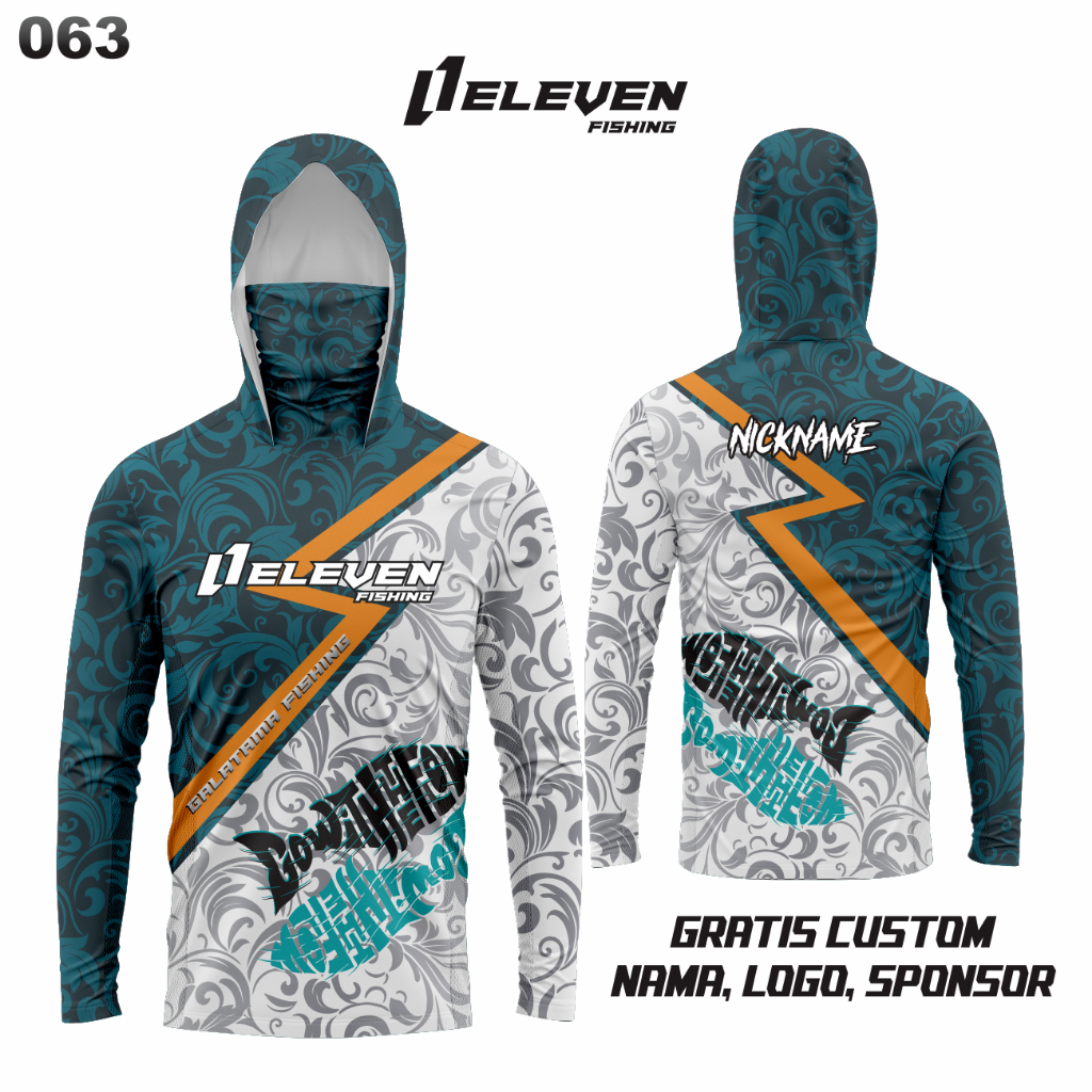 Jersey Mancing Full Printing Bisa Custom Nama 063