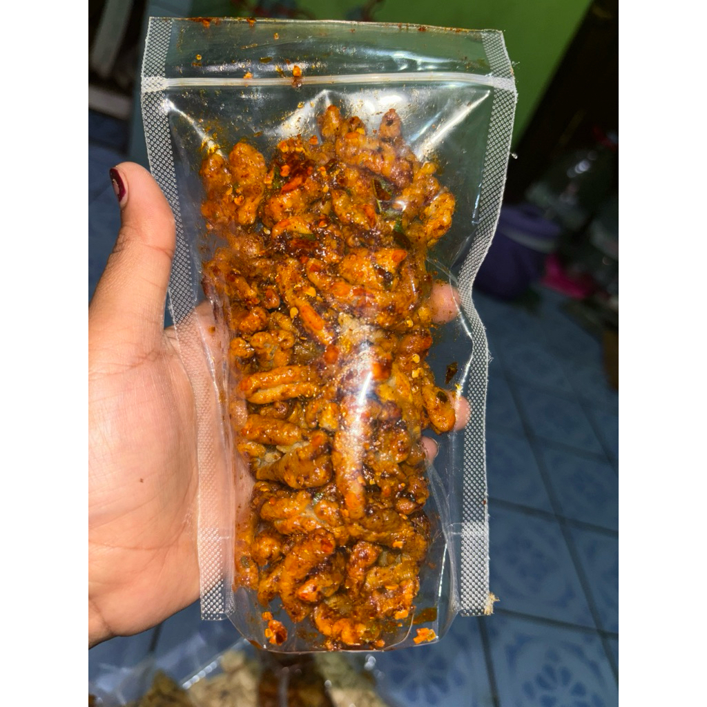 

usus ayam pedas daun jeruk 120gr