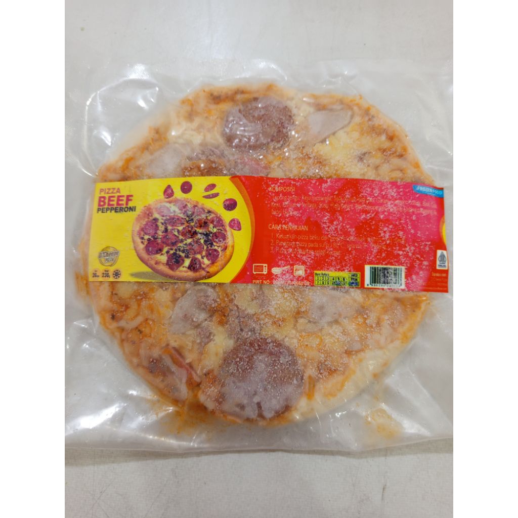 

PIZZA beef paperoni