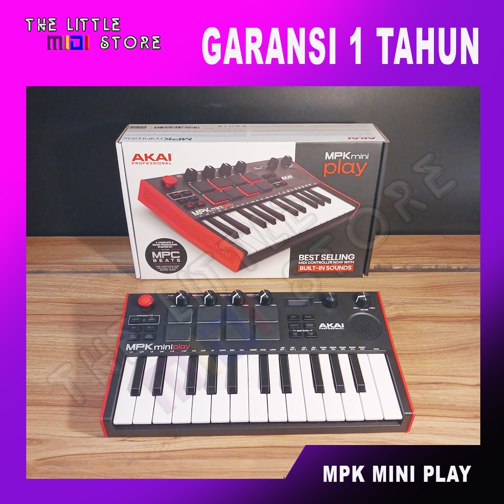 AKAI MPK Mini Play MK3 Midi Keyboard Mini