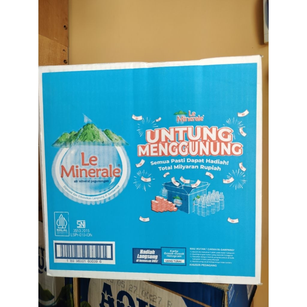 

Le Mineral Air Mineral Pegunungan 1,5Ltr