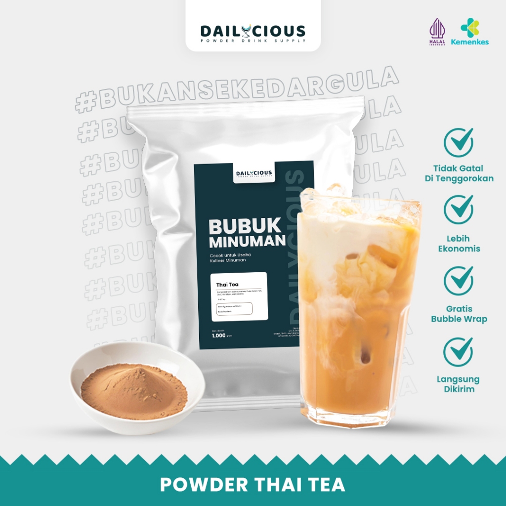 

Bubuk Minuman Thai Tea - Powder Thai Tea Dailycious
