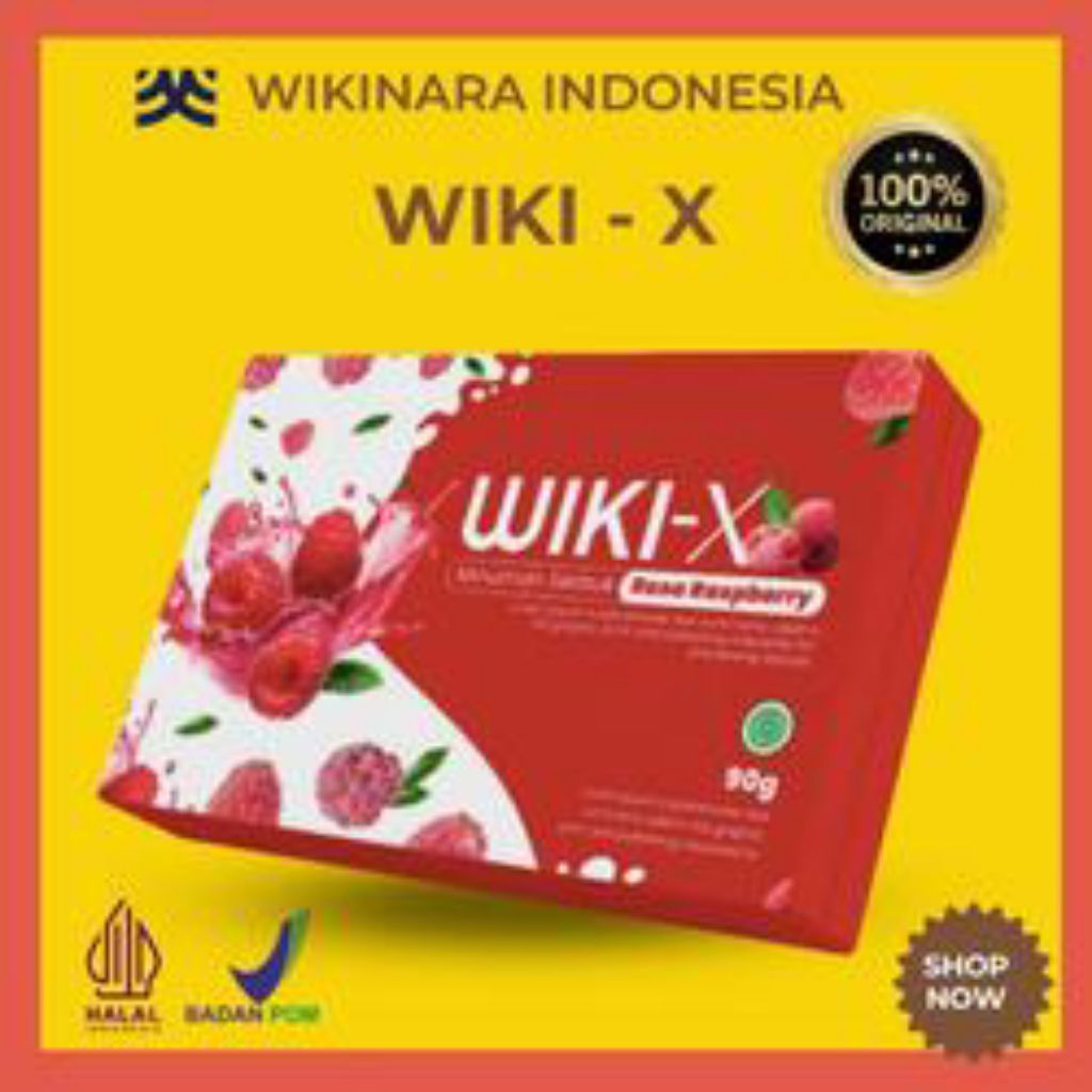 

WIKI X Minuman Serbuk Rasa Raspberry By Dokter Okky Pratama