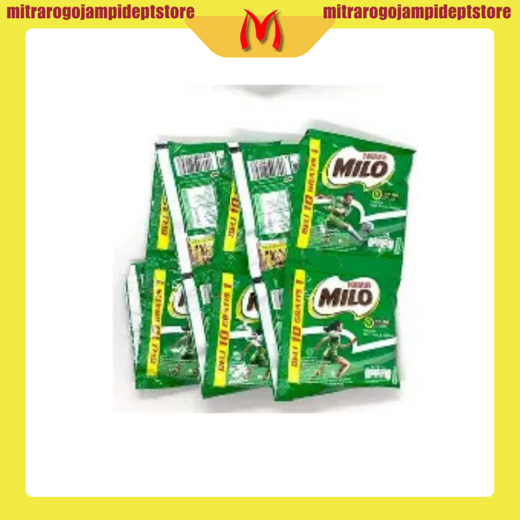 

Milo Sachet Bubuk 22gr (1 renteng 10sachet)