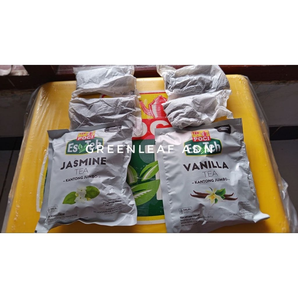 

Es Teh Poci Kantong Besar Jasmine dan Vanilla