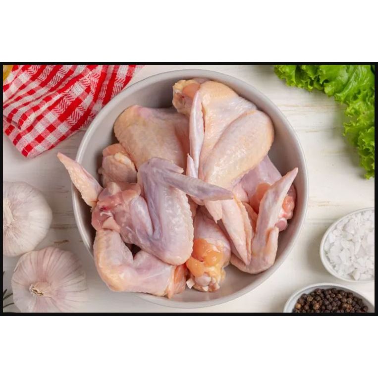 

Sayap Ayam Segar 500 gr / 250 gr / Pengiriman Instan Kilat Surabaya