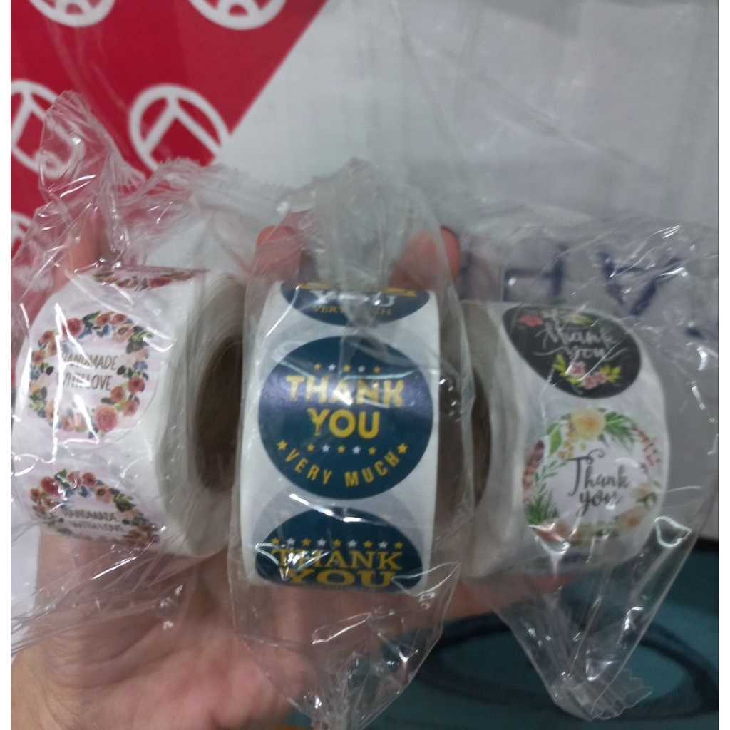 

Stiker Thank You Isi 500pcs