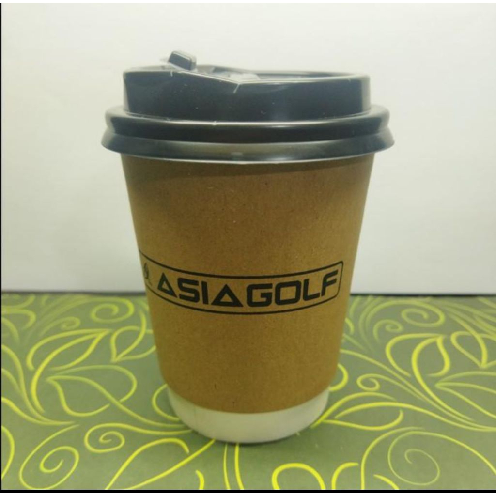 Paper Cup Craft 08 Oz Double Wall + Cetak/Sablon