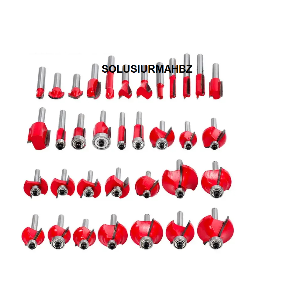 MPR MATA PROFIL SET 35BJ UNIQUE BUNGKUS KANTONG PLASTIK MATA ROUTER 35 PCS 35PCS PROFILE paket hemat