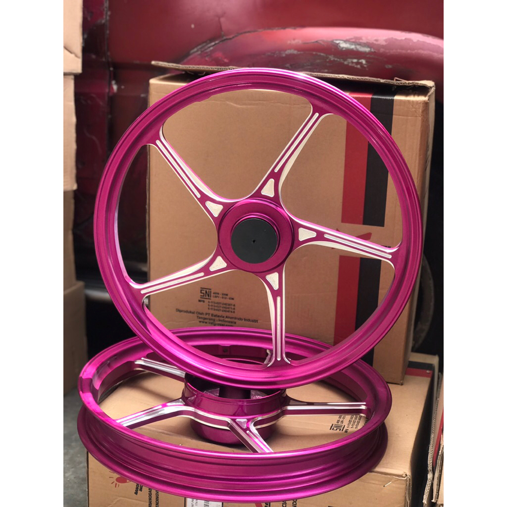 Velg Racing Vrossi Tipe Prime palang 5,Jupiter MX,jupiter Z,F1zr,Kharisma,Revo