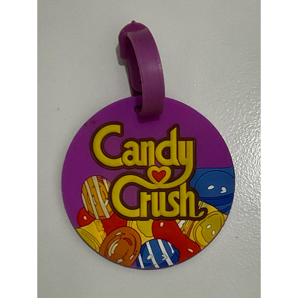 Candy Crush gantungan nama koper | travel luggage tag name