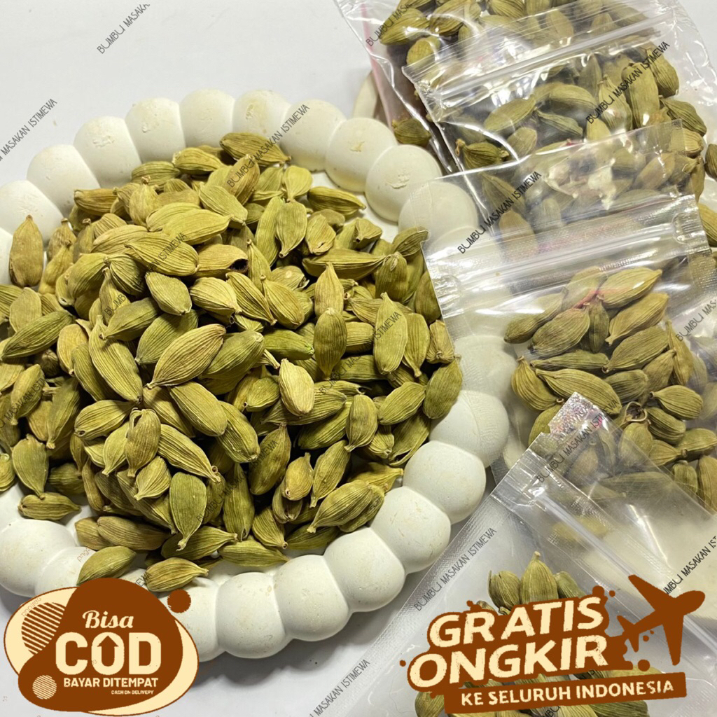 

Kapulaga hijau / Cardamon 7 gr