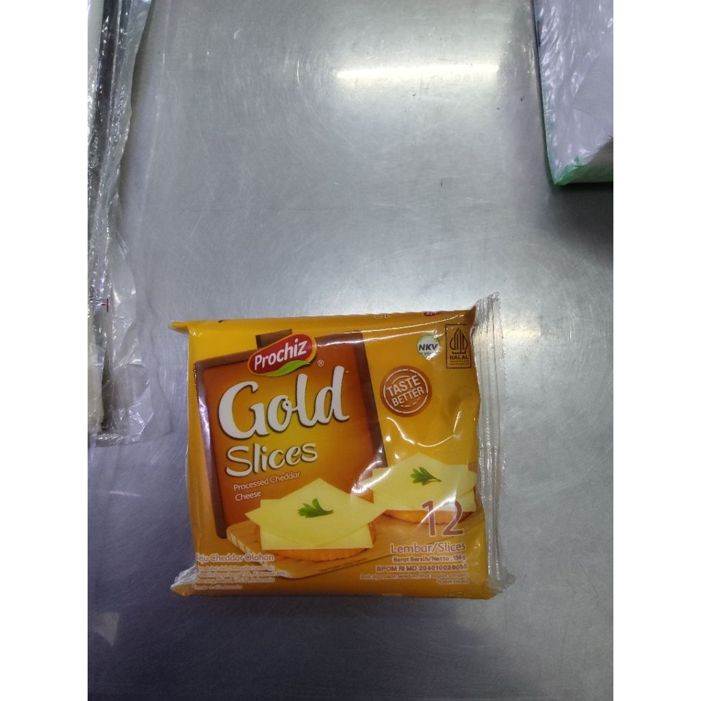 

Prochiz Keju Gold Slices 156G