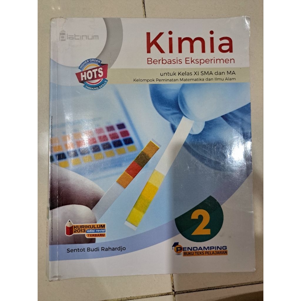 BUKU KIMIA KELAS 11 - SENTOT BUDI RAHARDJO KURIKULUM 2013