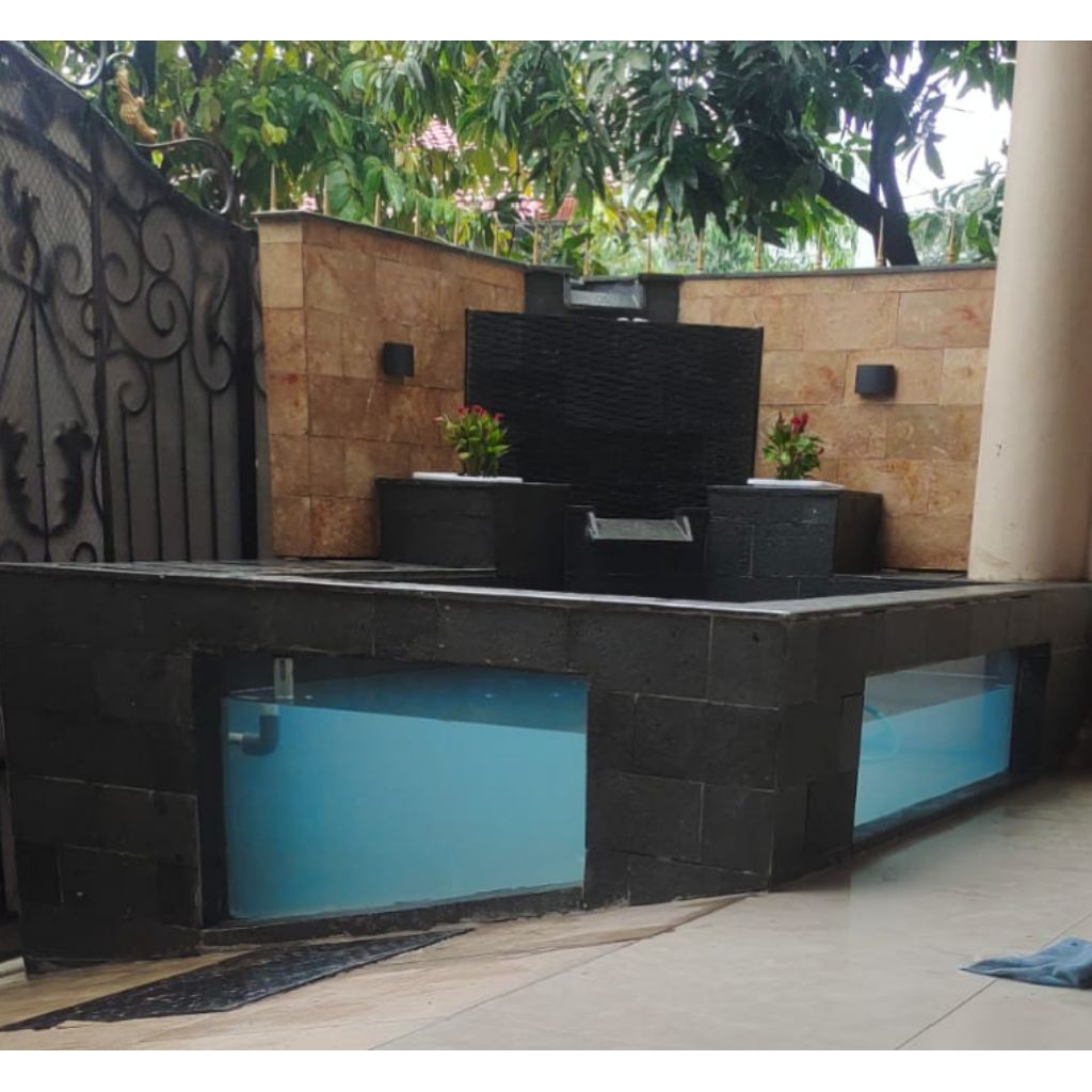 kolam minimalis, kolam koi