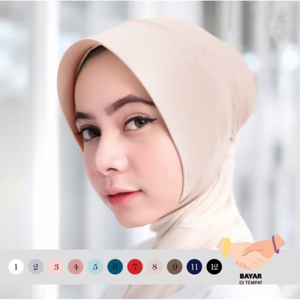 CIPUT TOPI MARSHA NON CEPOL TEGAK GROSIR PAD ANTEM INNER HIJAB DAN KERUDUNG