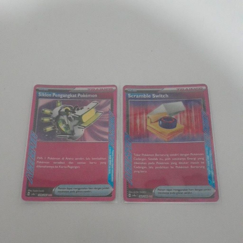 Kartu Pokemon Bundle ACE Siklon Pengangkat Pokemon, Scramble Switch