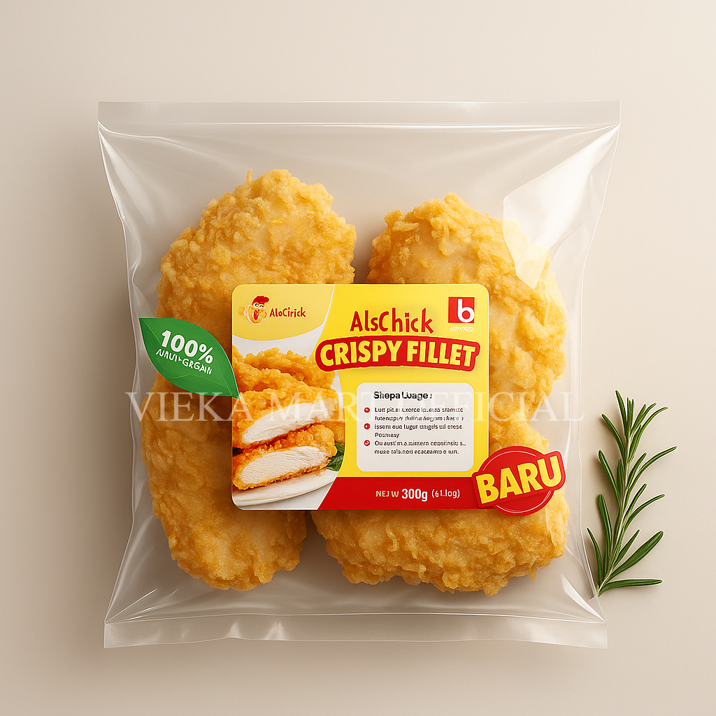 

Al'sChick Crispy Fillet isi 8 potong