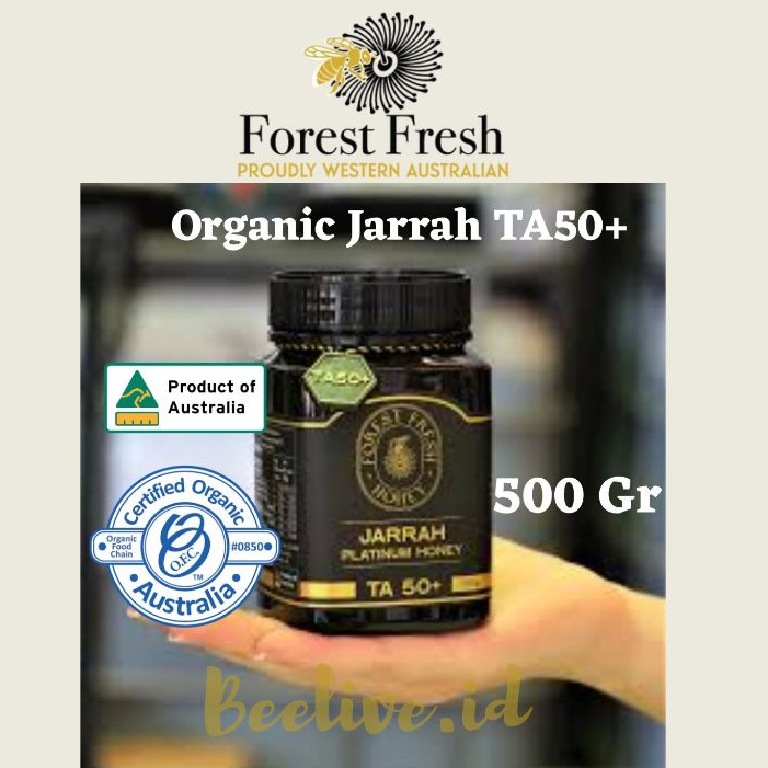 

Forest Fresh Jarrah Honey TA 50+ 500 gr Organic Honey Madu diabetes Raw Honey low GI Honey Madu Organik