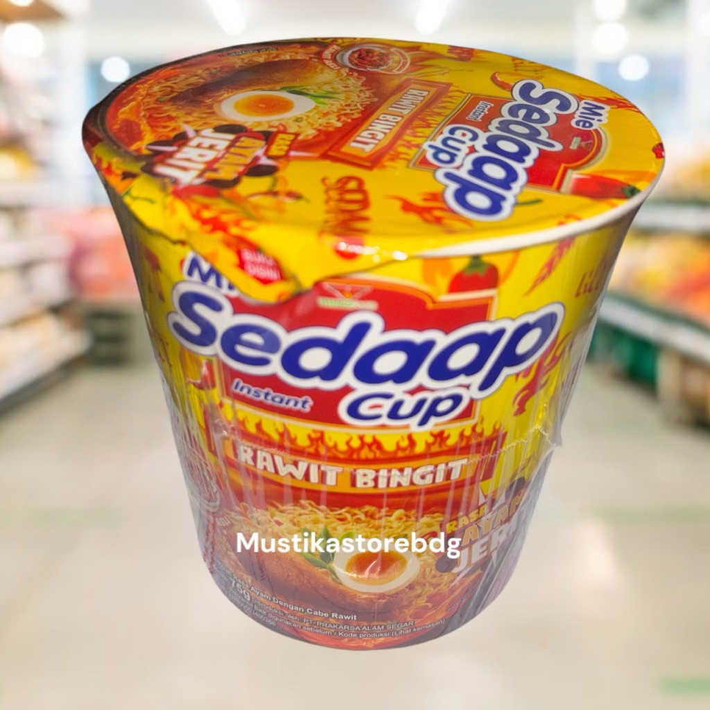 

Mie Sedaap Cup - Ayam Jerit Rawit Bingit
