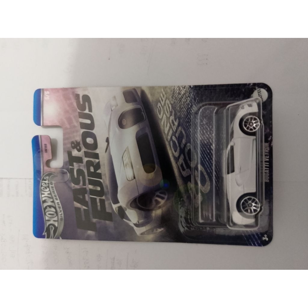 HOT WHEELS FNF BUGATI VEYRON (silver series)