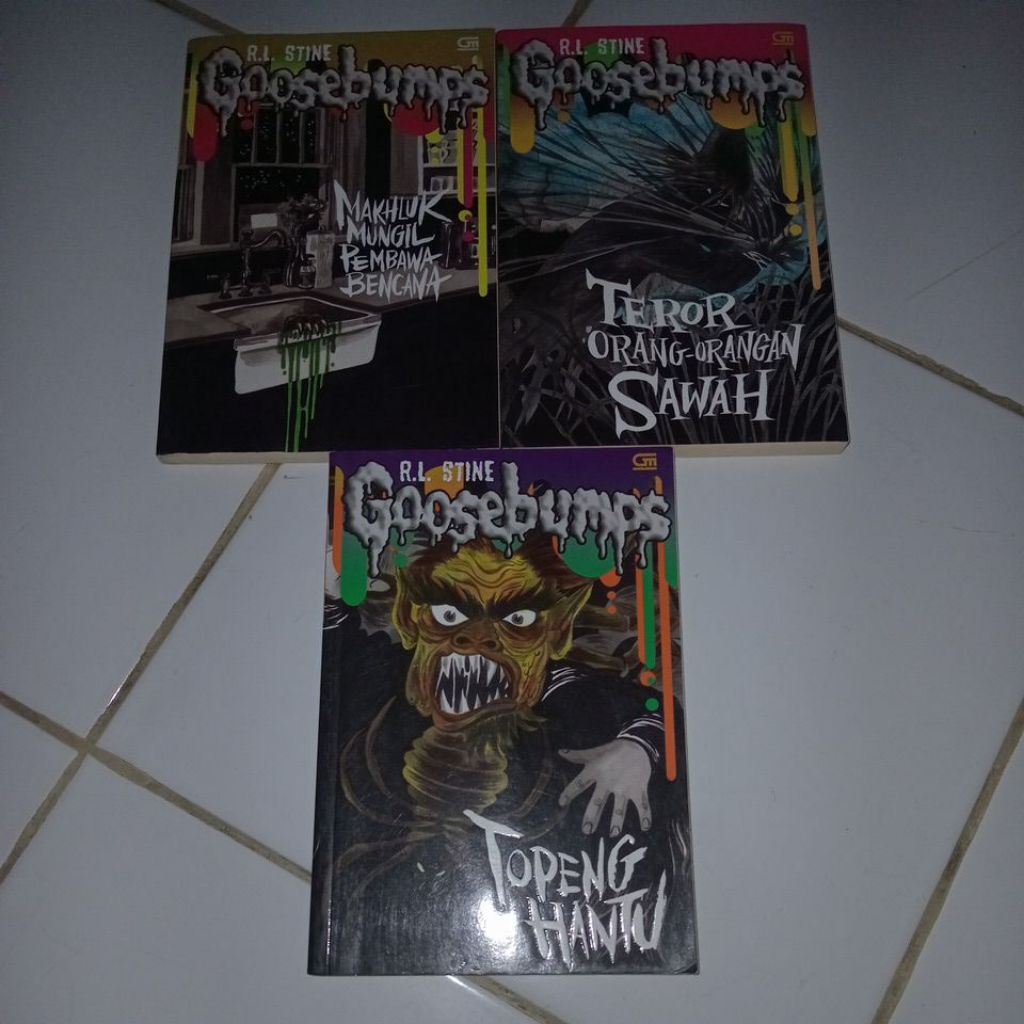 buku goosebumps