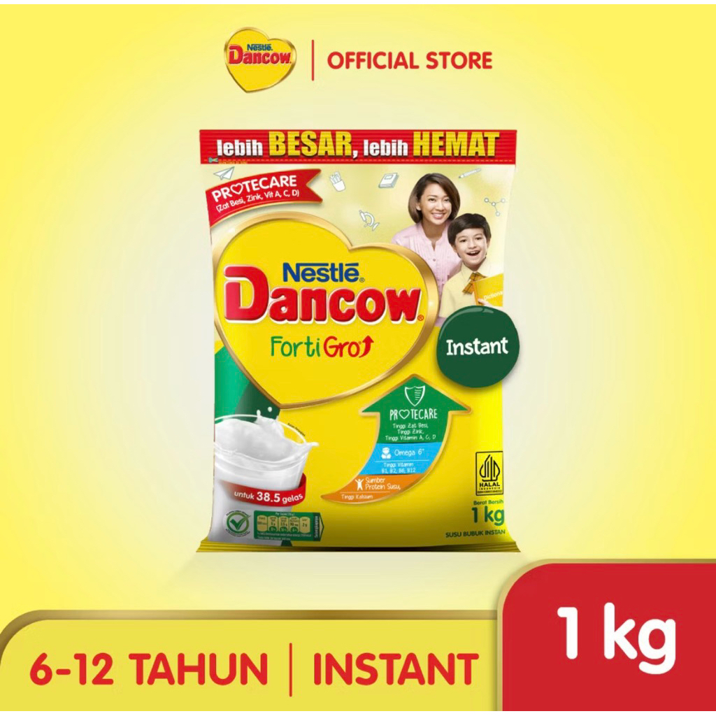 

Nestle Dancow fortigro instan 1kg pouch