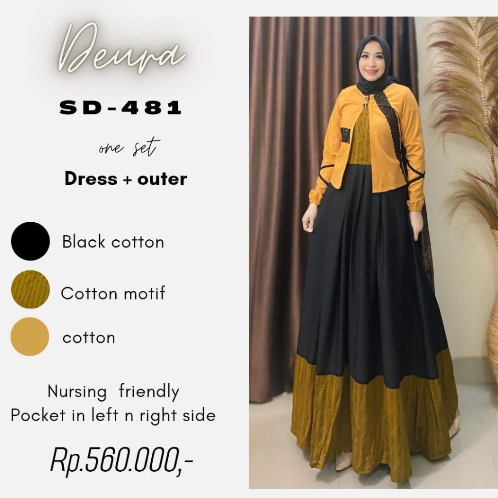 Deura Set Dress SD-481