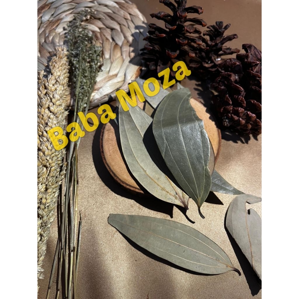 

Daun Salam Arab / Bay Leaf Waraq / Laur Waraq Gar 10 gram