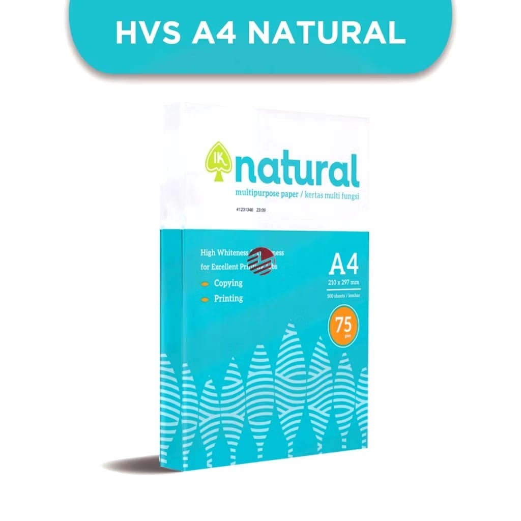 

Natural-Kertas Hvs A4 75gsm